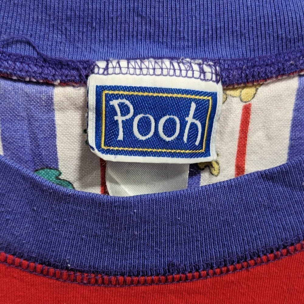 Vintage Disney Pooh Pajama Shirt Large - Picture 4 of 5